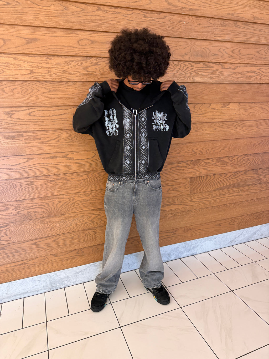 Black Miskeen Heritage Hoodie